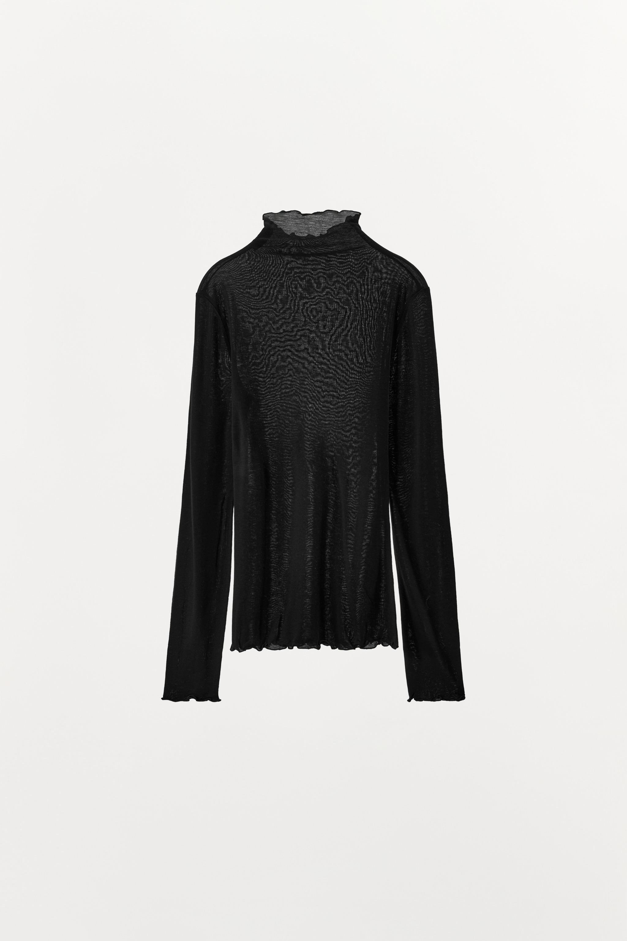 PLAIN T-SHIRT WITH LYOCELL